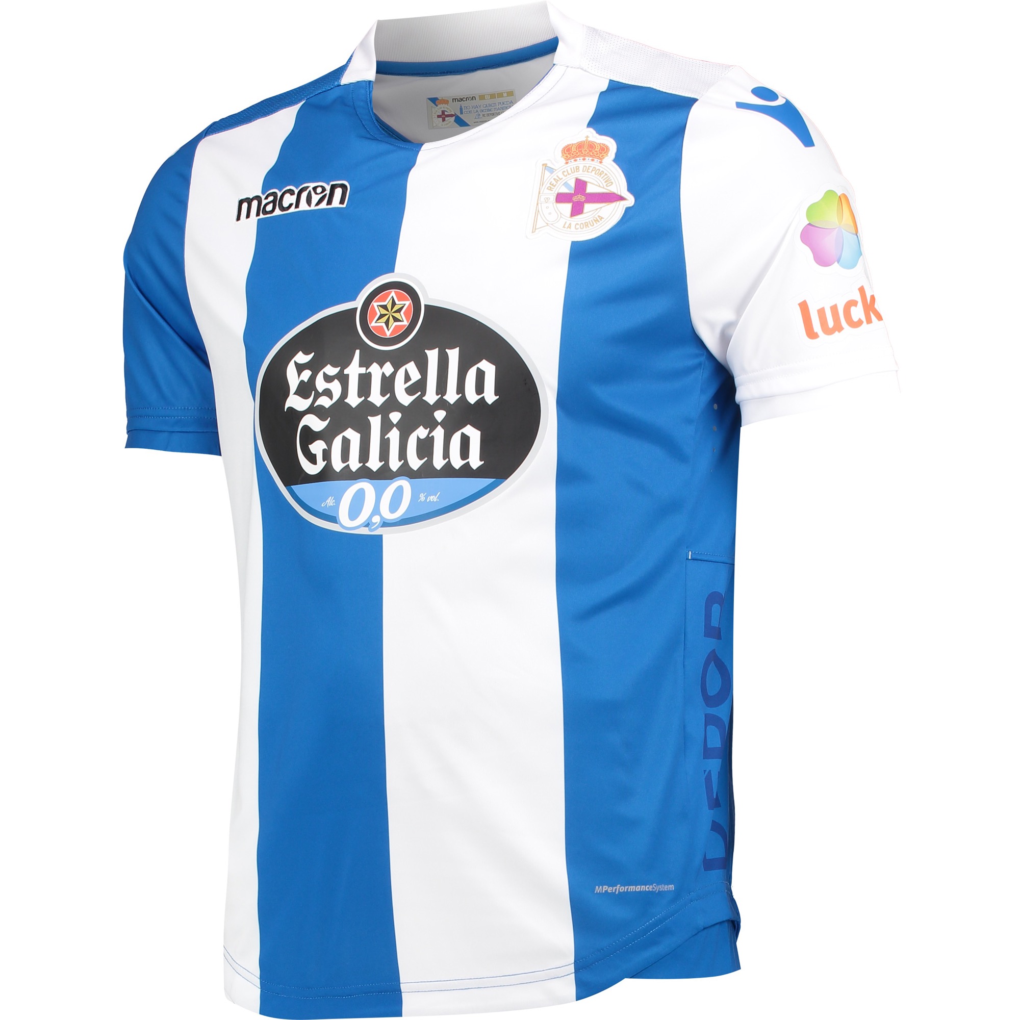 Camiseta Deportivo Coruña 1ª 2017/18